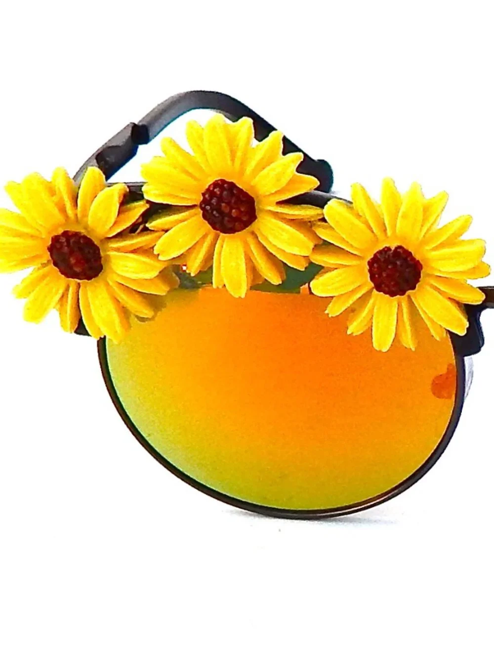 GASOLINE GLAMOUR CANARY DAISY ACID COCO GLASSES 🌼🌼🌼